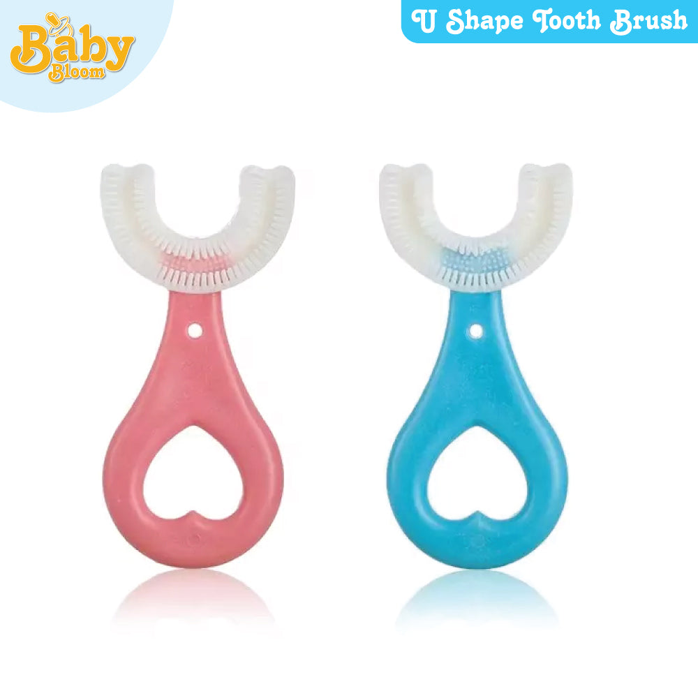 Baby tooth brush U shaped