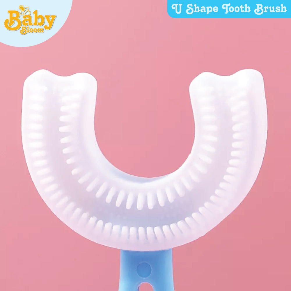 Baby tooth brush U shaped