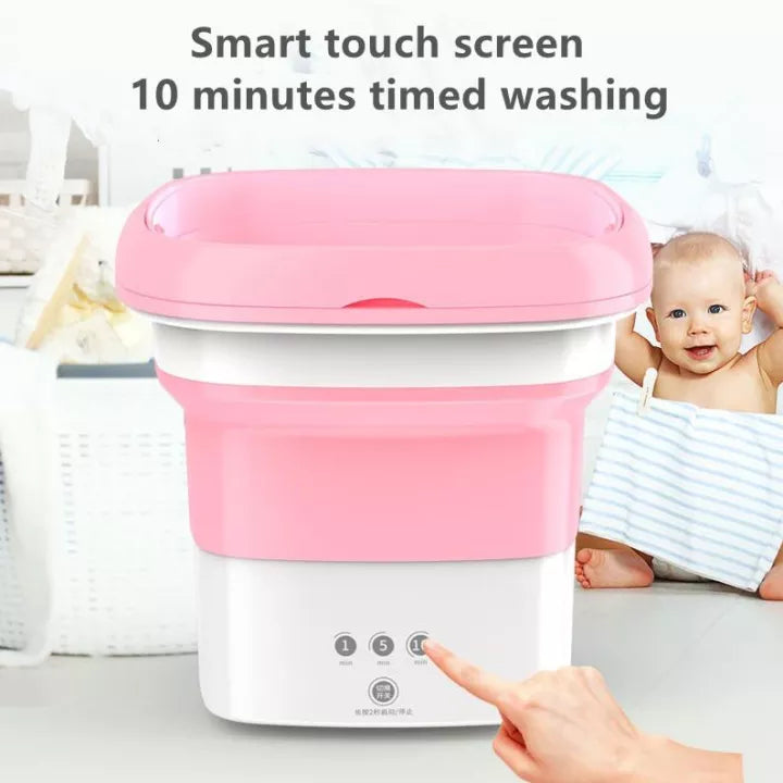 Portable Folding Washing Machine with Dryer