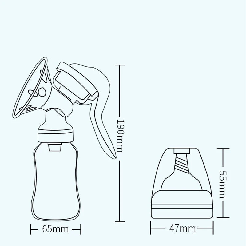 Gentle Flow Manual Breast Pump