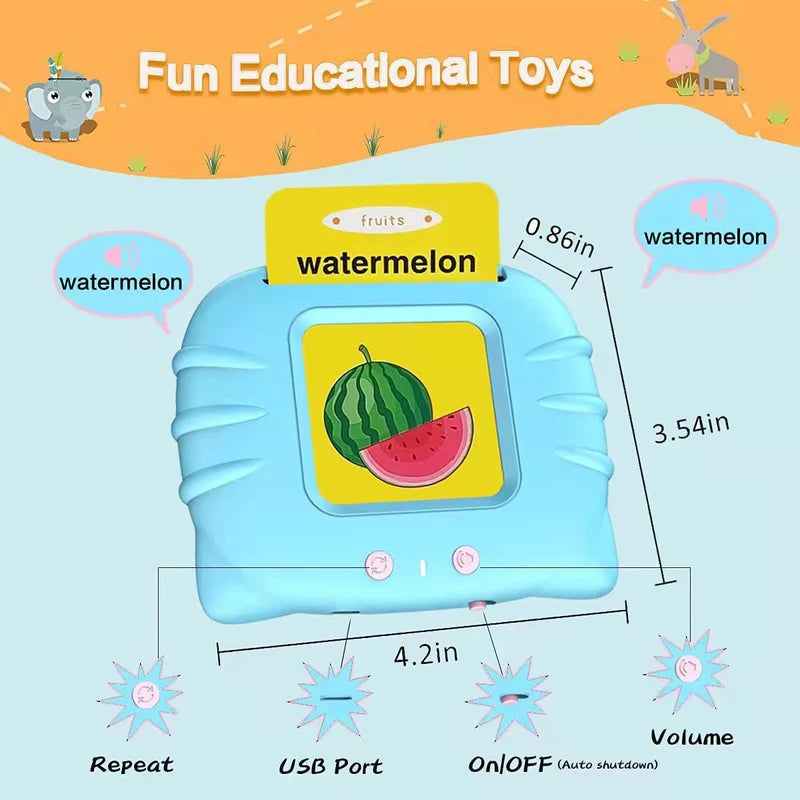 Early Education Flash Card Talking