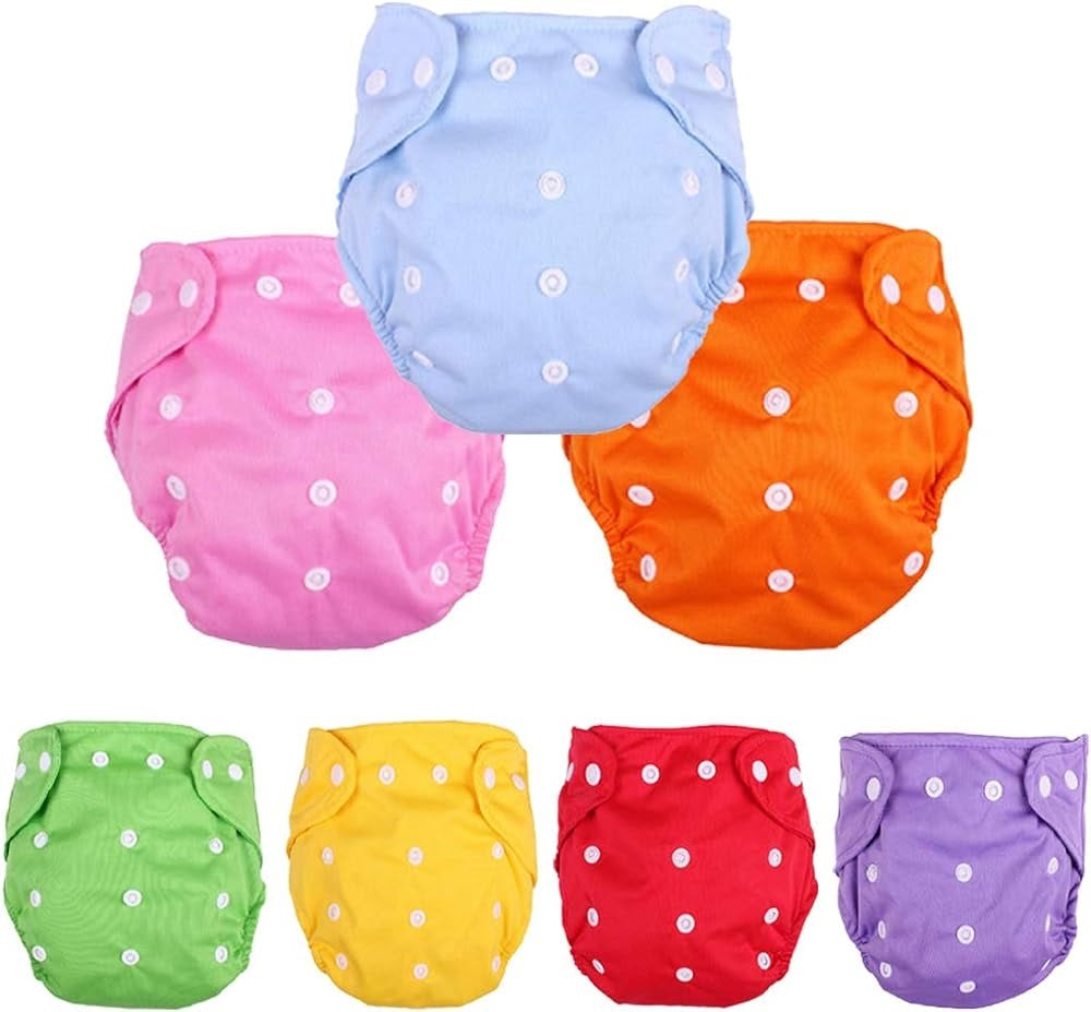 Baby Washable Flexible Diapers